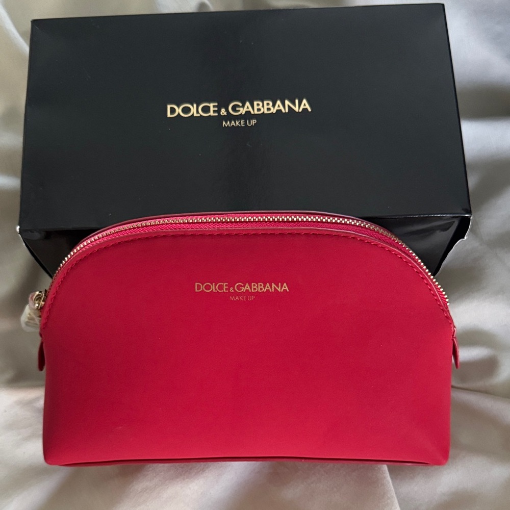 Dolce & Gabbana Vibrant Red Cosmetic Case